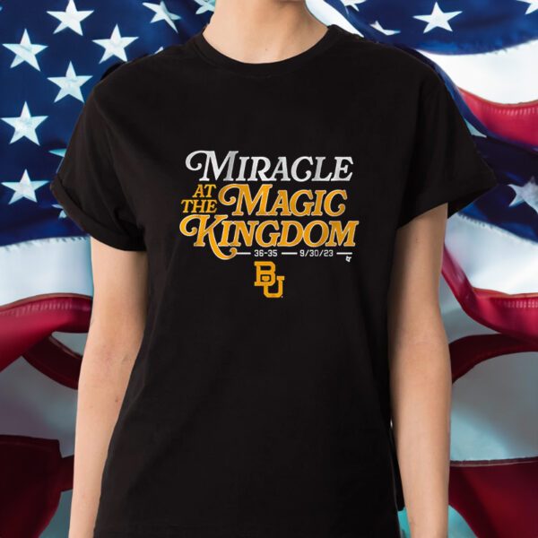 Miracle At The Magic Kingdom Shirt Baylor Football Shirt