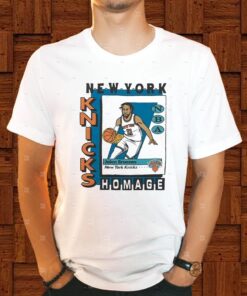 New York Knicks Trading Card Jalen Brunson Shirt