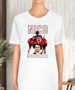 Nico Hischier 13 Jersey Devil Ice Hockey TShirt