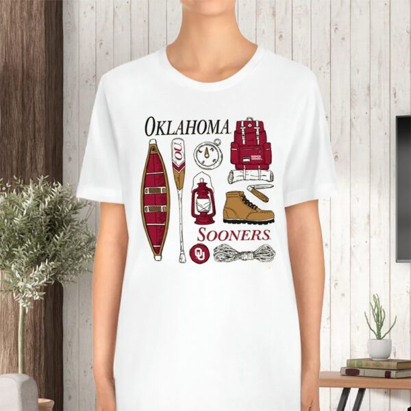 Oklahoma Sooners Comfort Wash Camping Trip TShirt