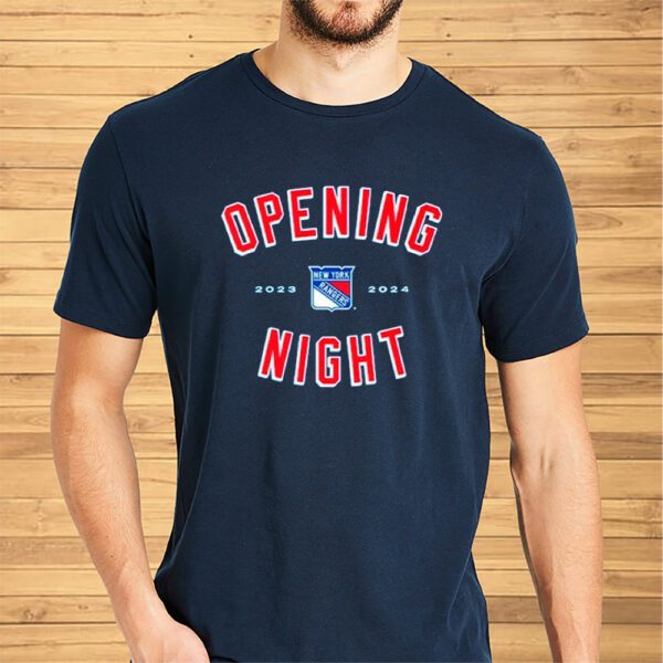 Opening Night New York Rangers 2023-2024 Shirt