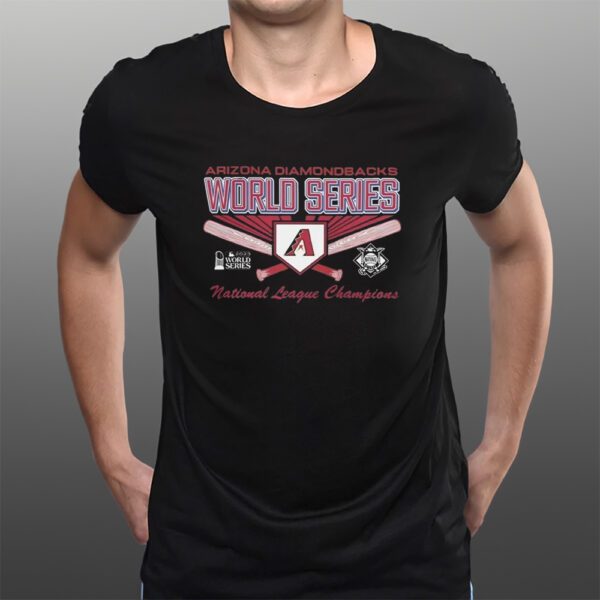 Original Arizona Diamondbacks MLB 2023 World Series National League Champions Headline T-Shirts