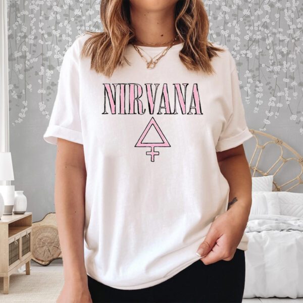 Red Hot Chili Peppers Women's Hand Drawn Nirvana Shirt