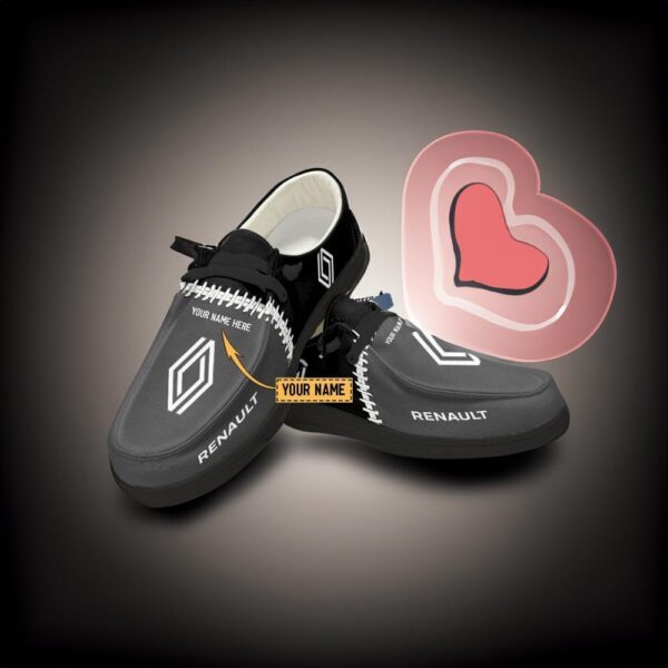 Renault Custom Name Hey Dude Shoes hot