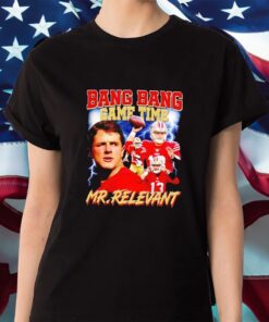 Retro Brock Purdy Bang Bang Game Time Mr Relevant San Francisco 49ers Shirt