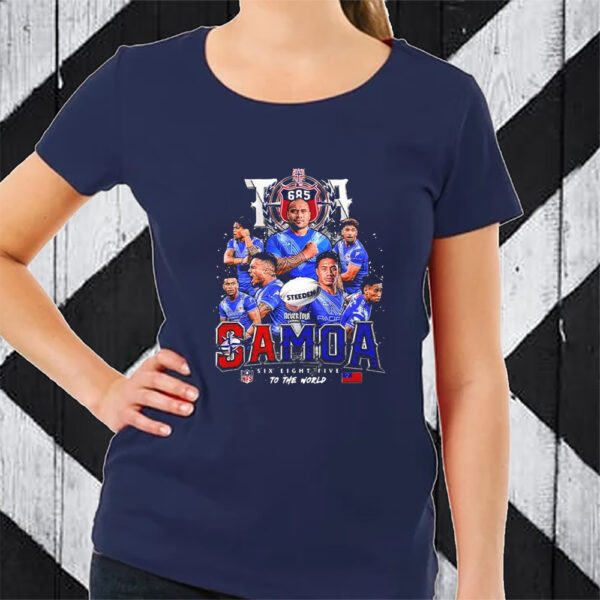 Samoa 2023 NFS Six Eight Five To The World TShirt