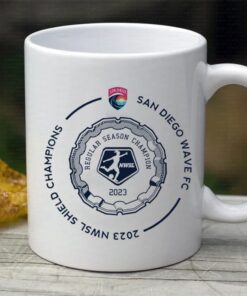 San Diego Wave FC - 2023 Shield Champs Circle Mug