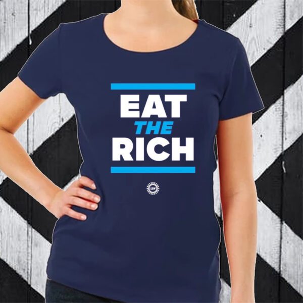 Shawn Fain UAW Eat The Rich Shirt, United Auto Workers Sweatshirt, Donald Trump Haters Club TShirt