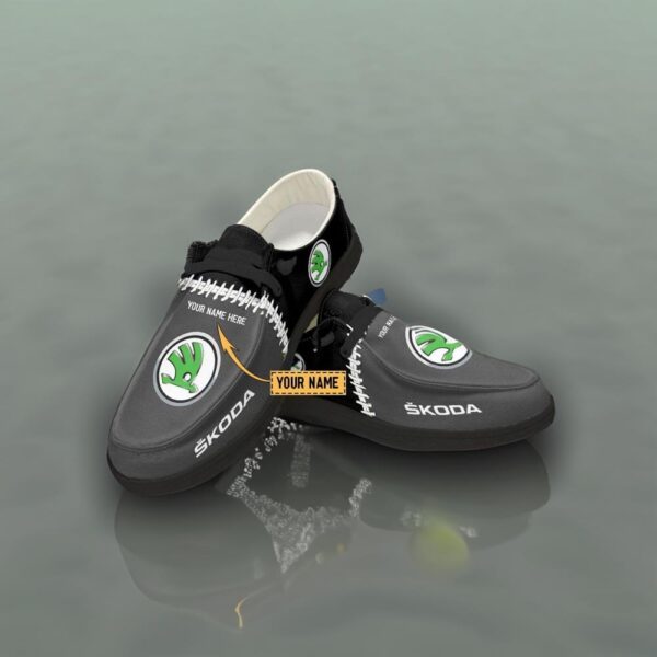 Skoda Custom Name Hey Dude Shoes hot