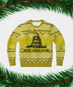 Snake Don’t Tread On Me Ugly Christmas Sweaters