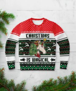 Unicorn Christmas Is Magical Ugly Christmas Sweaters