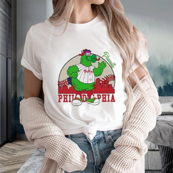 Vintage Phillie Phanatic Cartoon Sweat T-Shirts