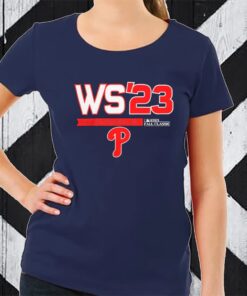 WS’ 23 Philadelphia Phillies 2023 World Series Logo TShirt