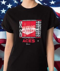 Welcome To Fabulous Las Vegas Aces 2023 WNBA Finals Champions Skyline Shirts