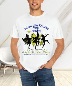 When Life Knocks You Down Roll Over And Look At The Stars T-Shirts