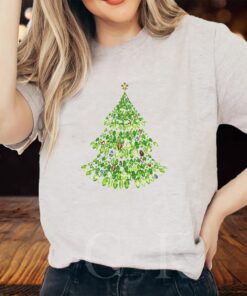 Women’s Crystal Christmas Tree Sweat T-Shirts