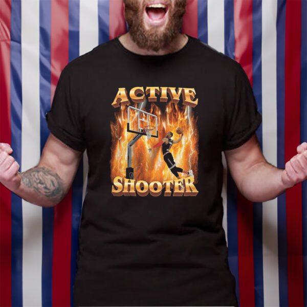 Active Shooter Basketball TShirt