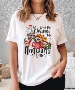 All I Want For Christmas Is My Hogwarts Letter Sweat Shirts