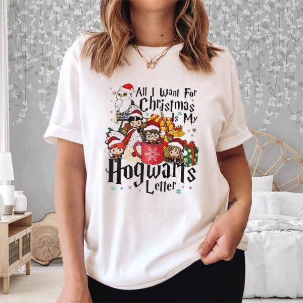 All I Want For Christmas Is My Hogwarts Letter Sweat Shirts