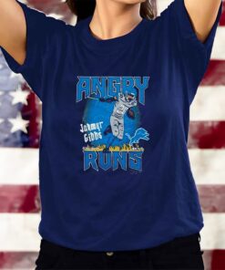 Angry Runs Lions Jahmyr Gibbs T-Shirts