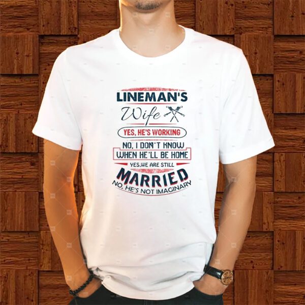 Awesome Lineman’s Wife Shirt