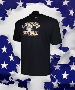 Champion Black Oklahoma State Cowboys Big & Tall Football Helmet Shirts