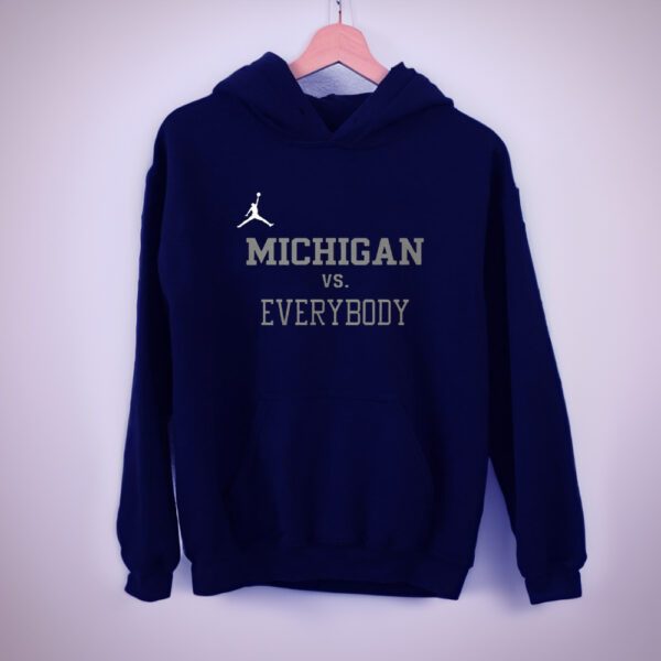 Charles Woodson Jordan Michigan Vs Everybody Long Sleeve T-Shirt