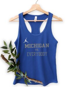 Charles Woodson Jordan Michigan Vs Everybody Tank Tops