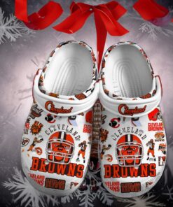 Cleveland Browns For Life Crocs cute