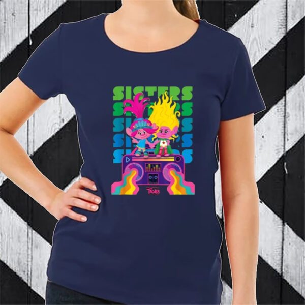 Dreamworks Trolls Band Together Poppy And Viva Sisters TShirt