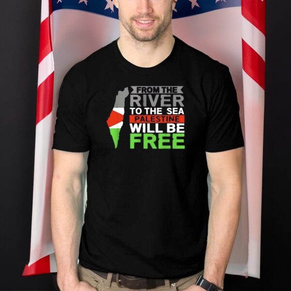 From The River To The Sea Palestine Will Be Free Men Shirts