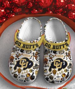 Go Buffs It’s Prime Time In Boulder Colorado Buffaloes Football Clogs funny