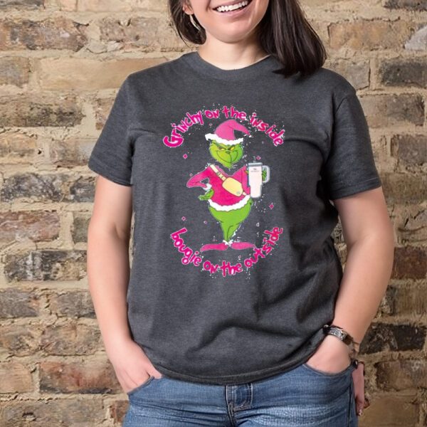 Grinch Grinchy On The Inside Bougie On The Outside Christmas Shirt1