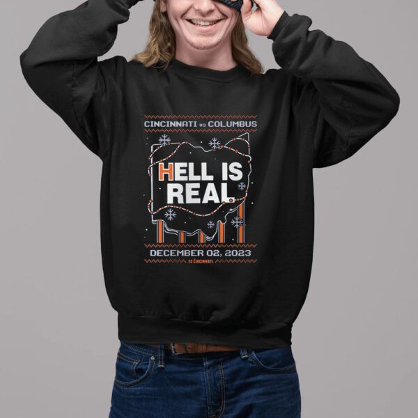 HELL IS REAL CHRISTMAS SHIRT2