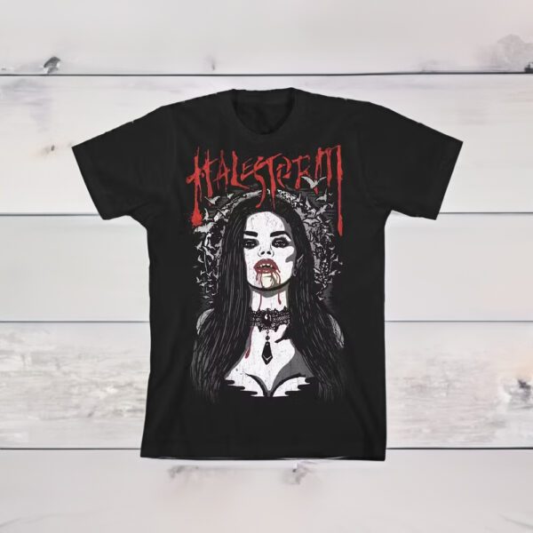 Halestorm Vintage Vampire Slim Fit T-Shirt