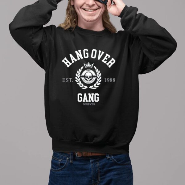 Hog Crest Shirt Hang Over Gang-Unisex T-Shirt2