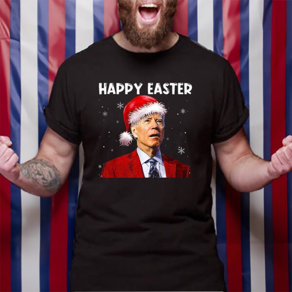 Joe Biden Happy Easter Funny Christmas T-Shirt