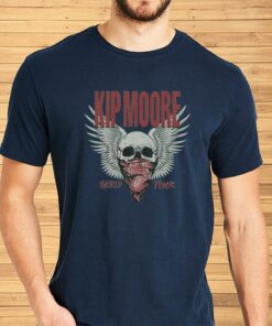 Kip Moore World Tour Skull Tee Green Shirt