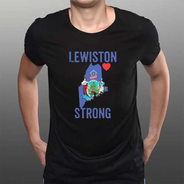 Lewiston Strong Vintage Style T-Shirts