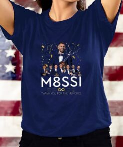 M8SSI Infiniti Eighth Ballon d’Or Thank You For The Memories T-Shirts