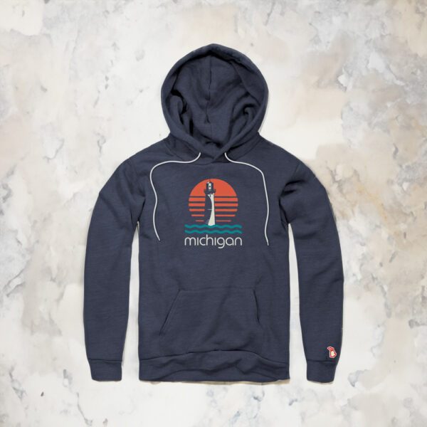 MICHIGAN LIGHTHOUSE ALL SEASON HOODIE