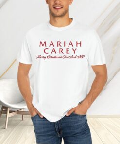 Mariah Carey Merry Christmas One And All Tour 2023 T-Shirts