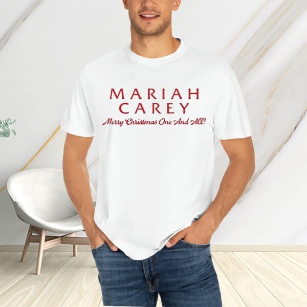 Mariah Carey Merry Christmas One And All Tour 2023 T-Shirts