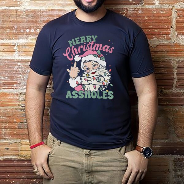 Merry Christmas Assholes Sweatshirt1