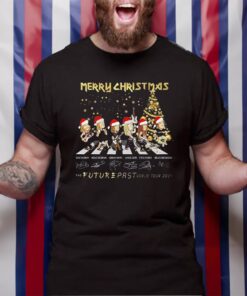 Merry Christmas The Future Past World Tour 2024 Signature T-Shirt