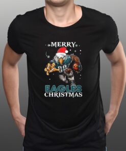 Merry Eagles Christmas T-Shirts