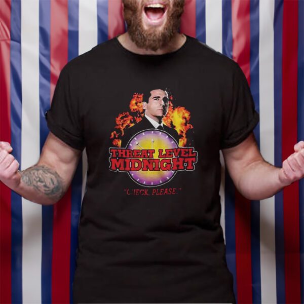 Michael Scott The Office Threat Level Midnight TShirt