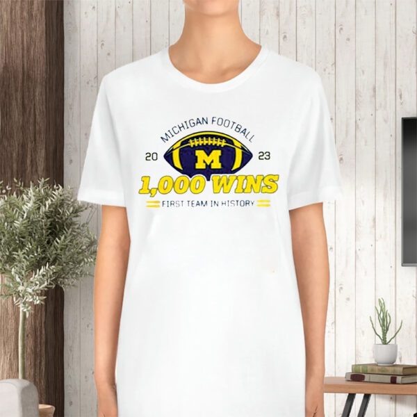 Michigan Football 1000 Wins TShirt