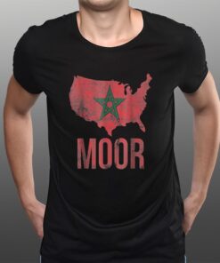 Moorish American America Amexem Moroccan Flag T-Shirts