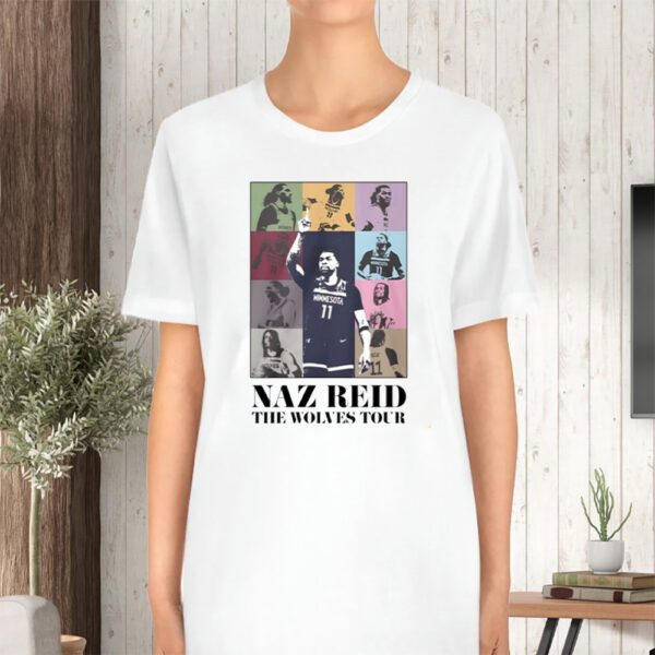 Naz Reid The Wolves Tour TShirt